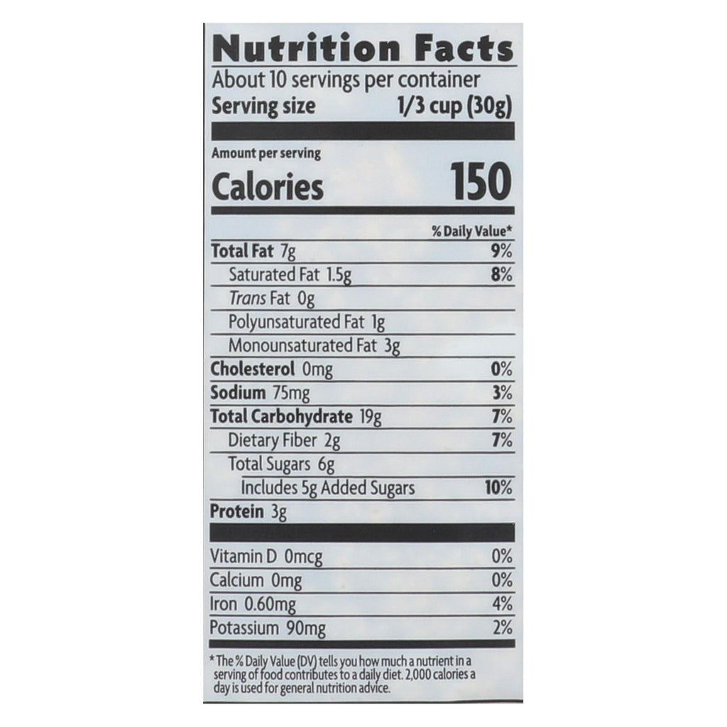Nature's Path Organic Coconut Cashew Butter Granola 8x11oz