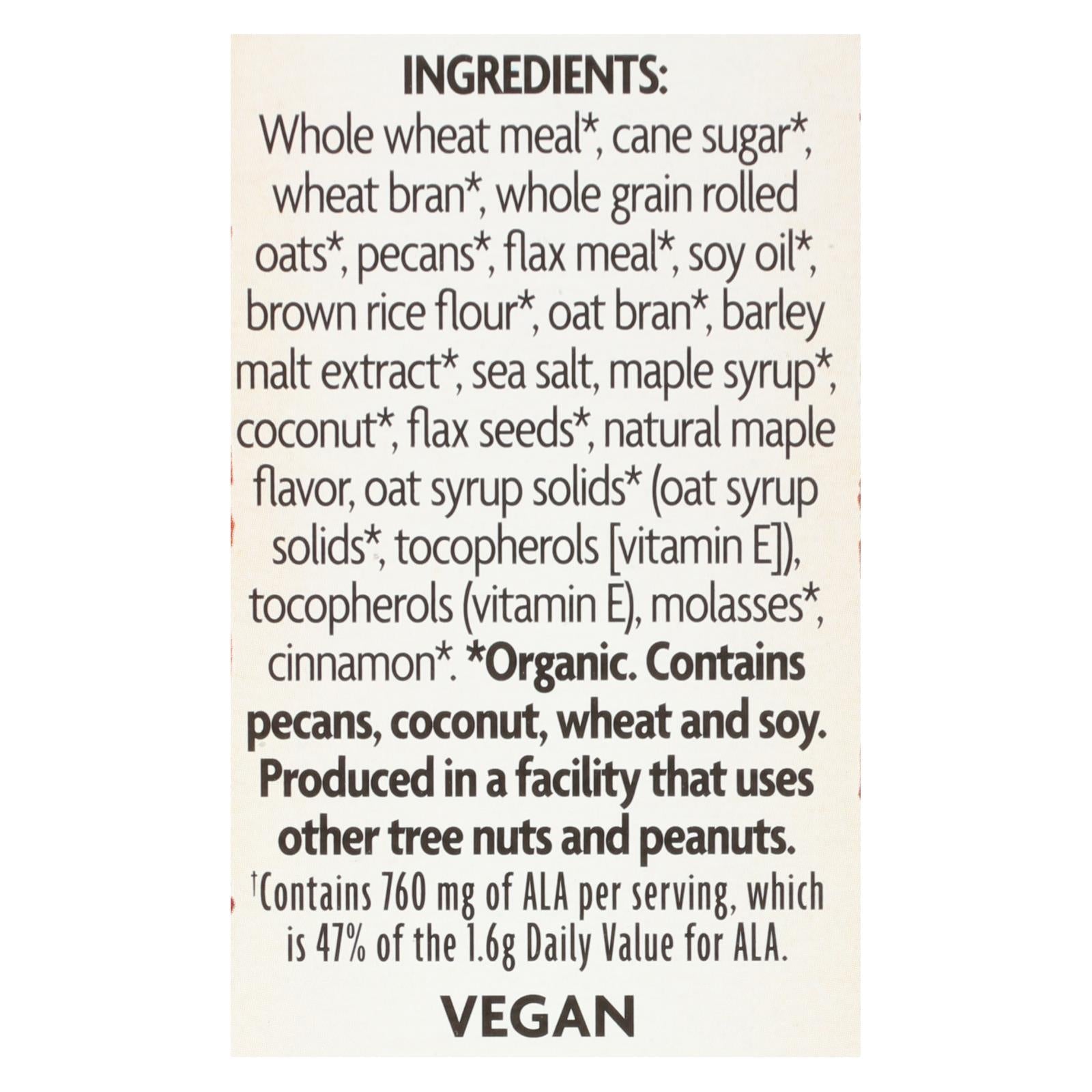 Nature's Path Maple Pecan Crunch Flax Plus 12 Pack