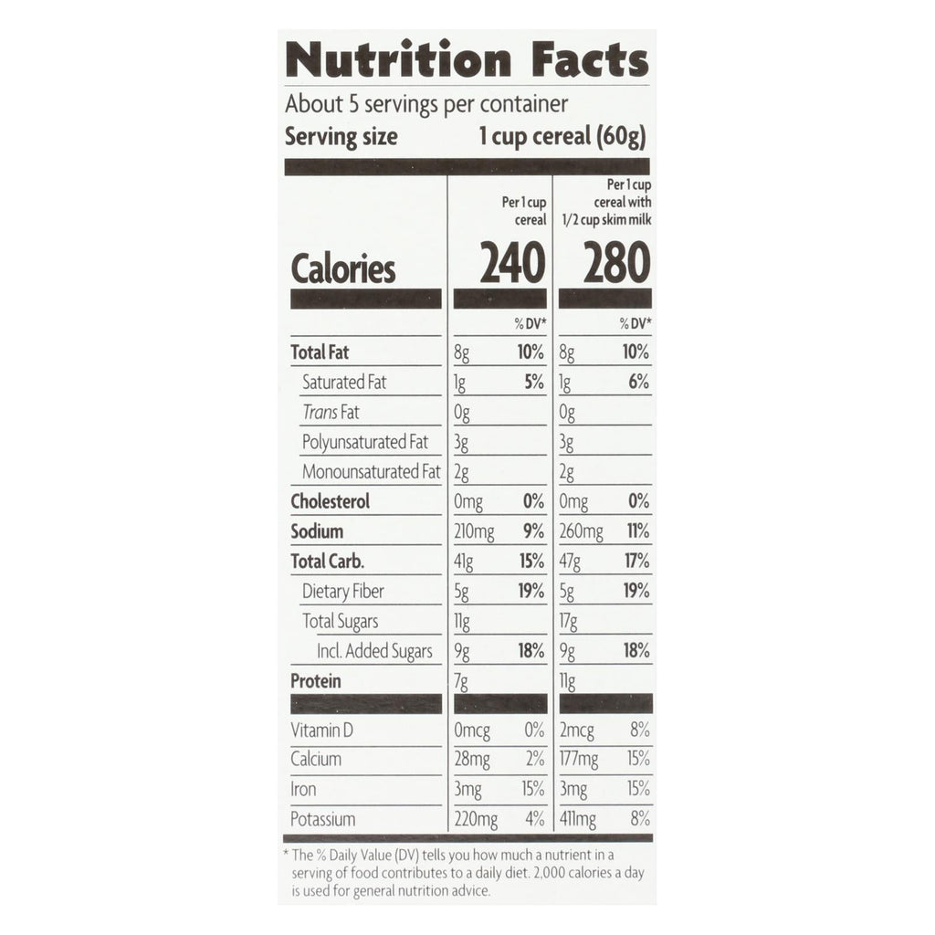 Nature's Path Maple Pecan Crunch Flax Plus 12 Pack