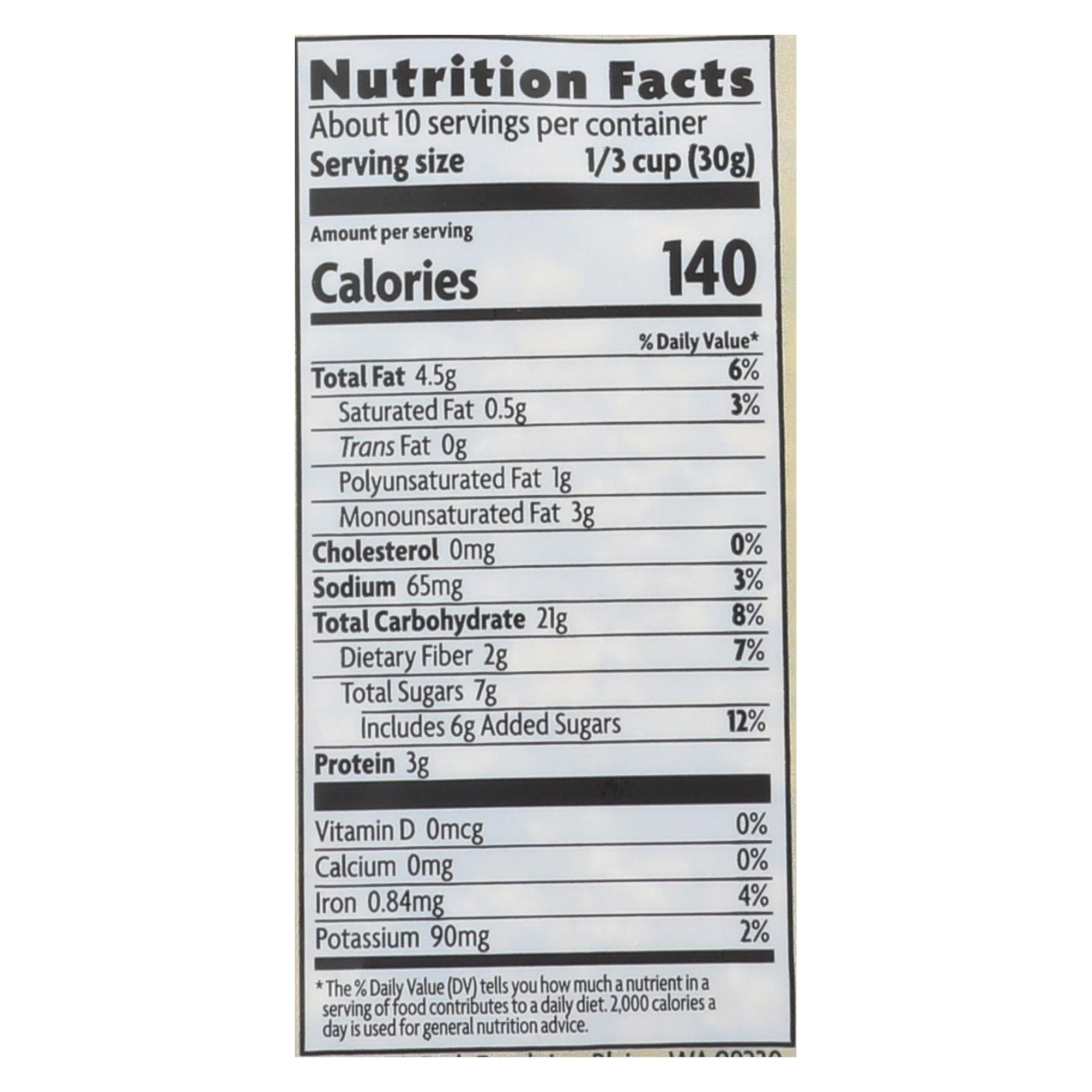 Nature's Path Honey Almond Granola, Organic, 8-Pack, 11 Oz