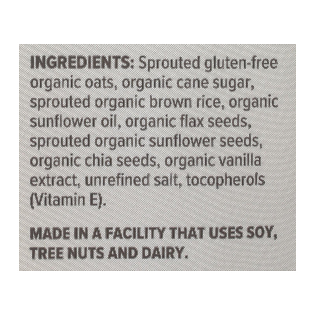 Sprouted Oat Granola Vanilla Chia - 6 Pack of 11 Oz