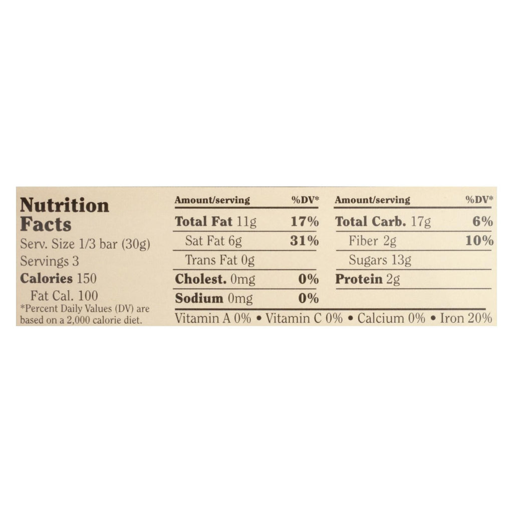 Chocolove Xoxox Dark Peppermint Chocolate Bars, 3.2oz, 12-Pack