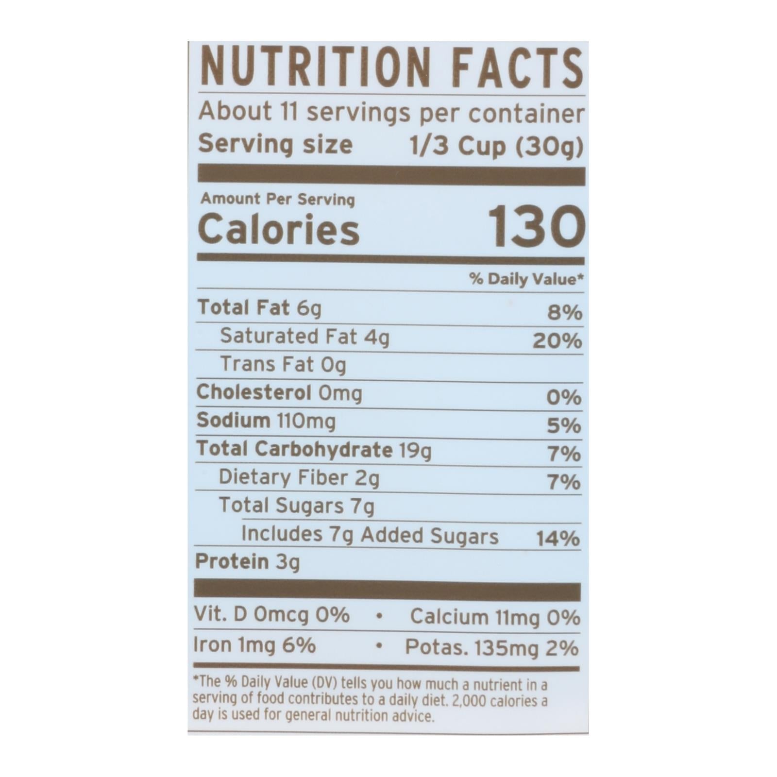 Purely Elizabeth Vanilla Choc Granola - 6 Pack, 12 Oz Each