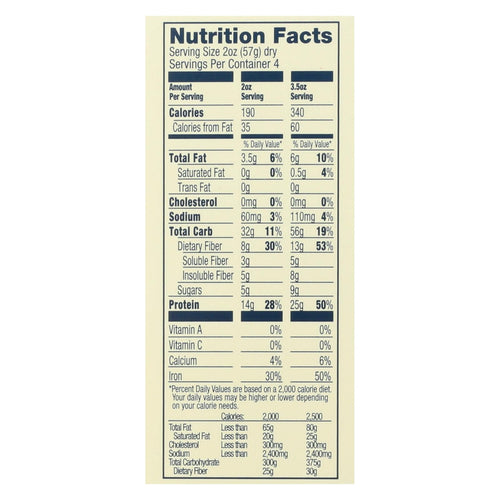 Banza Rigatoni Chickpea Pasta  - Case Of 6 - 8 Oz