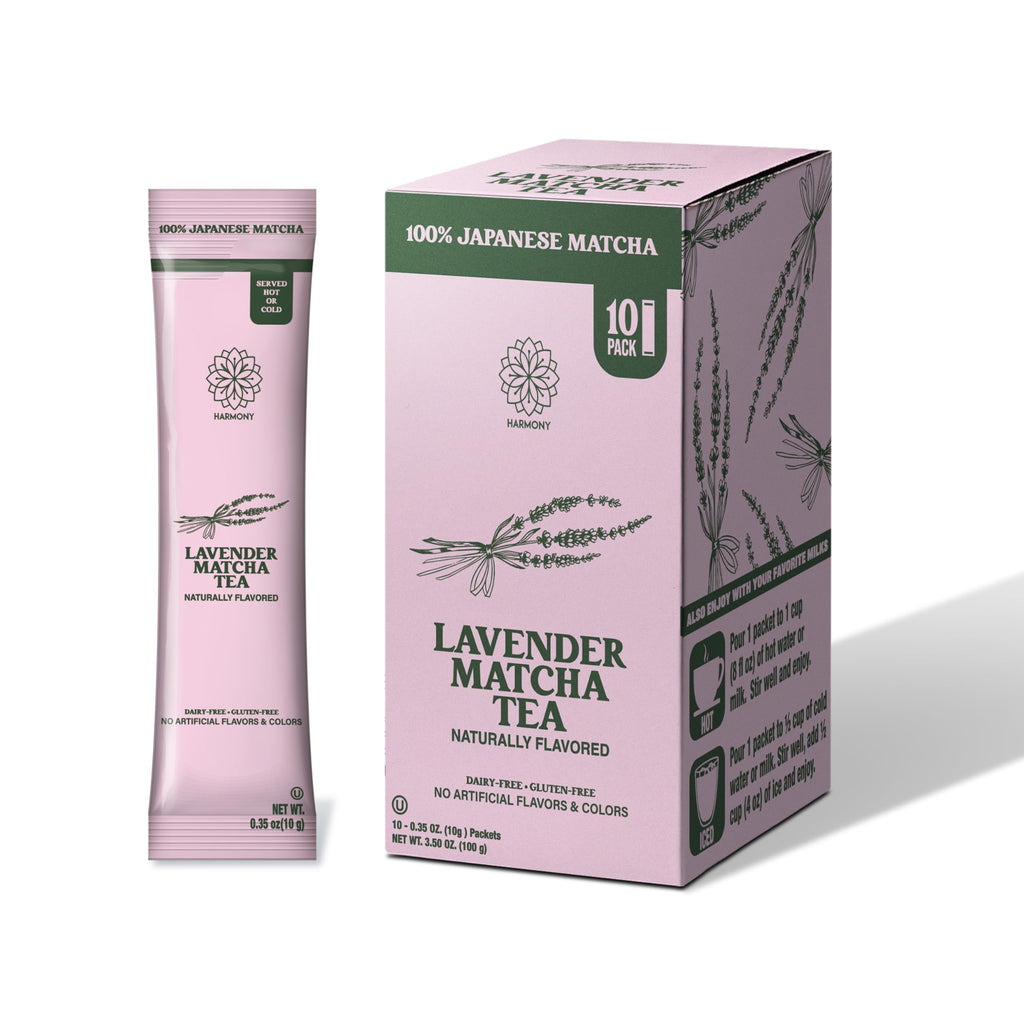 Harmony Premium Japanese Matcha Tea Powder Sticks