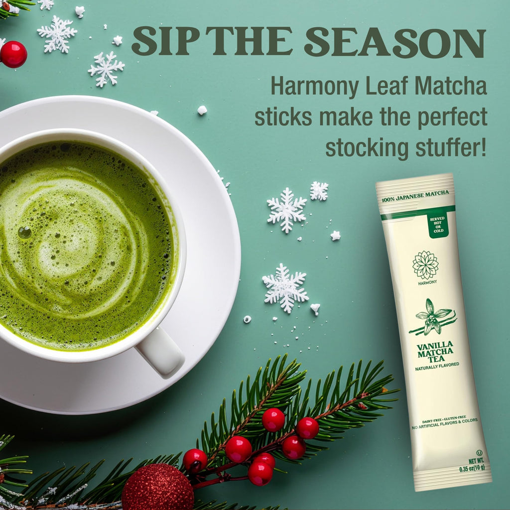 Harmony Premium Japanese Matcha Tea Powder Sticks