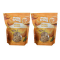 2 PACK Nutty & Fruity Dried Orange Wedges 18 OZ Each 36 OZ Total