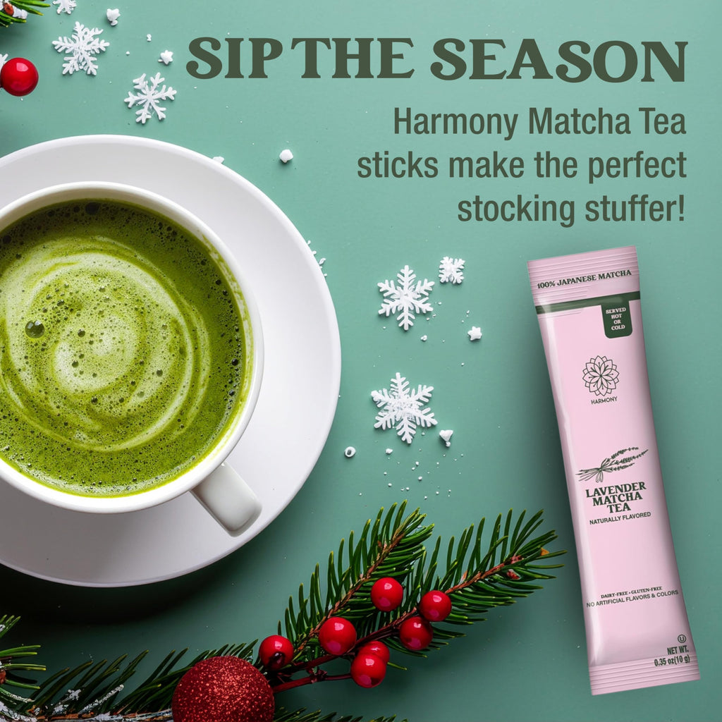 Harmony Premium Japanese Matcha Tea Powder Sticks