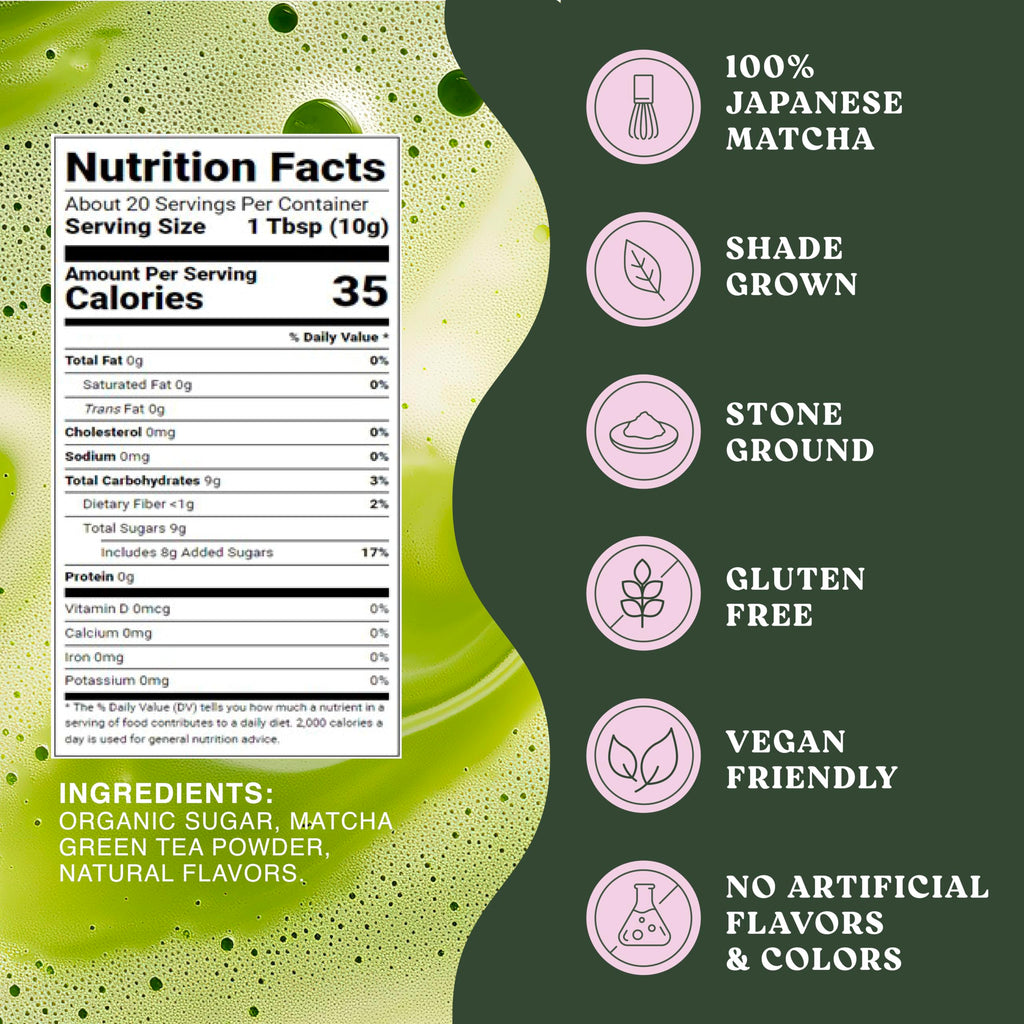 Harmony Premium Japanese Matcha Tea Powder Sticks