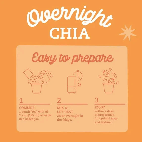 Prana Organic Overnight Oat & Chia Apple Crumble